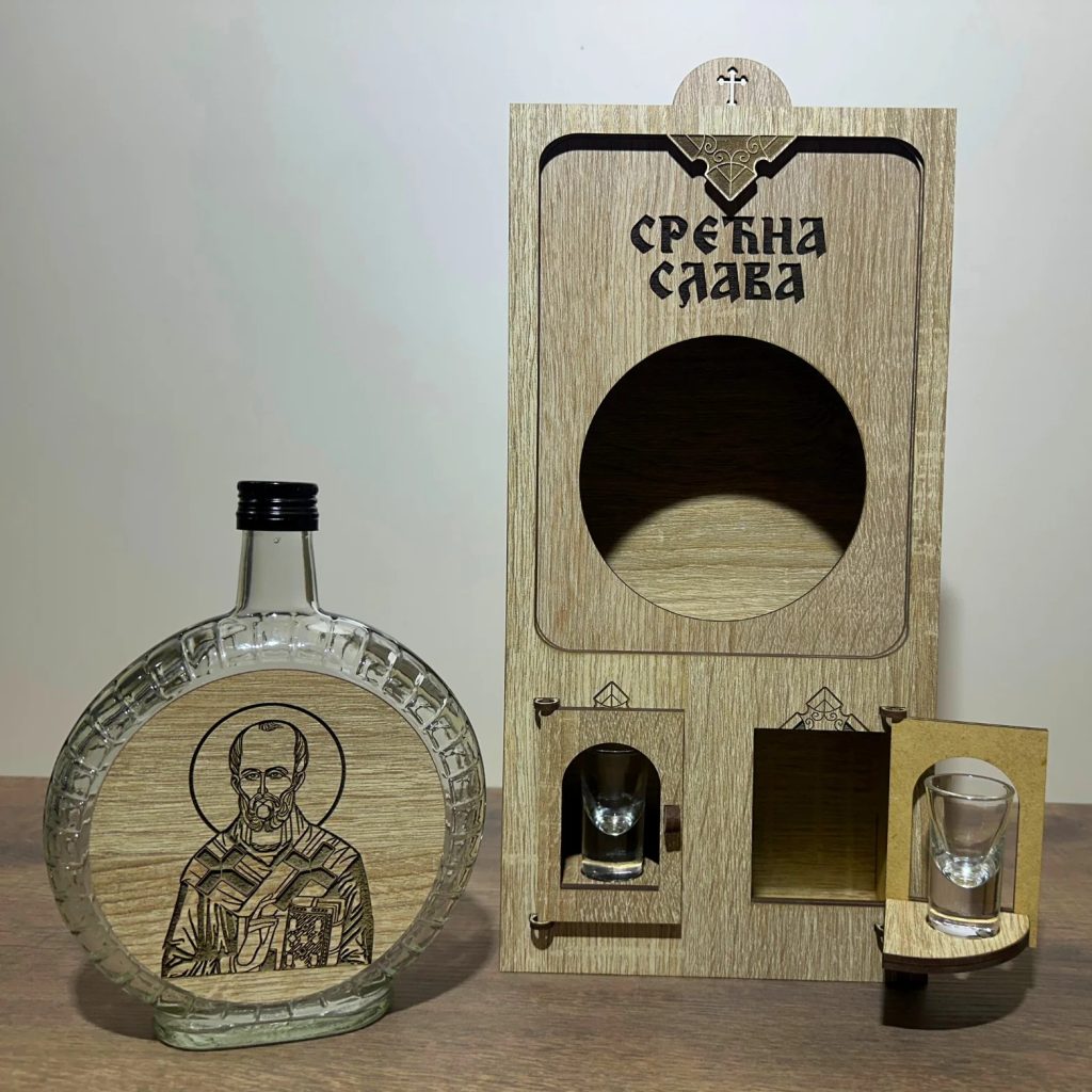 Slavska poklon kutija za piće – savršen dar za svaku priliku