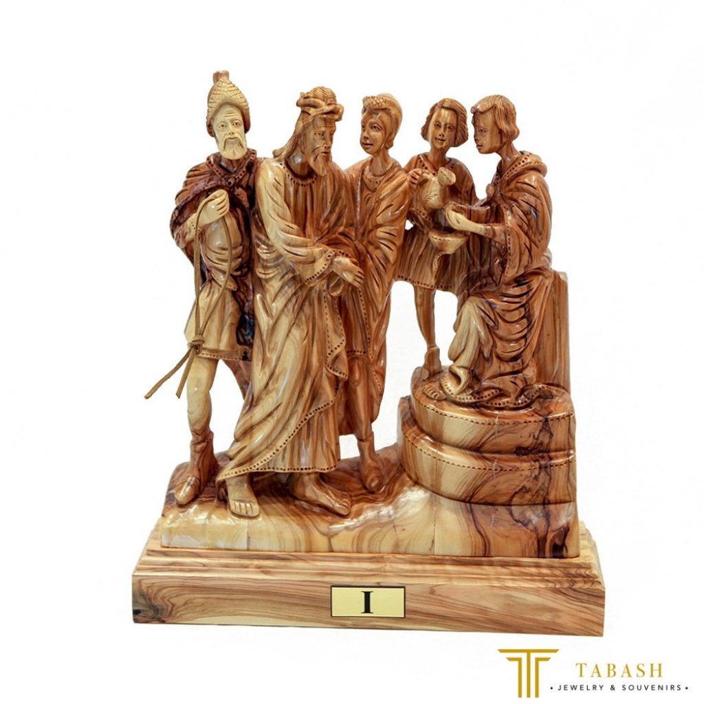 Wooden Holy Family Figures: Handcrafted Nativity Keepsakes