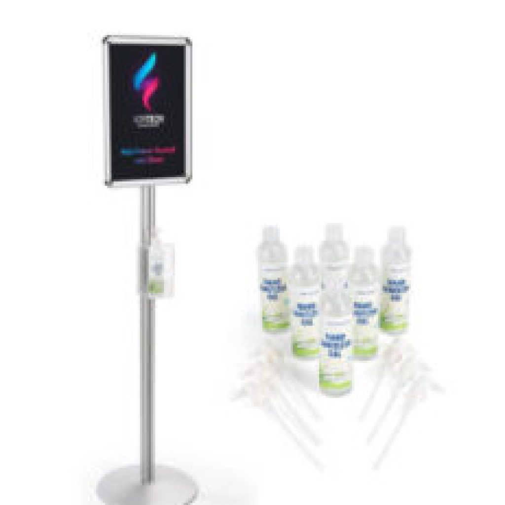 Effortless Hygiene: A Portable Sanitiser Stand for Any Space