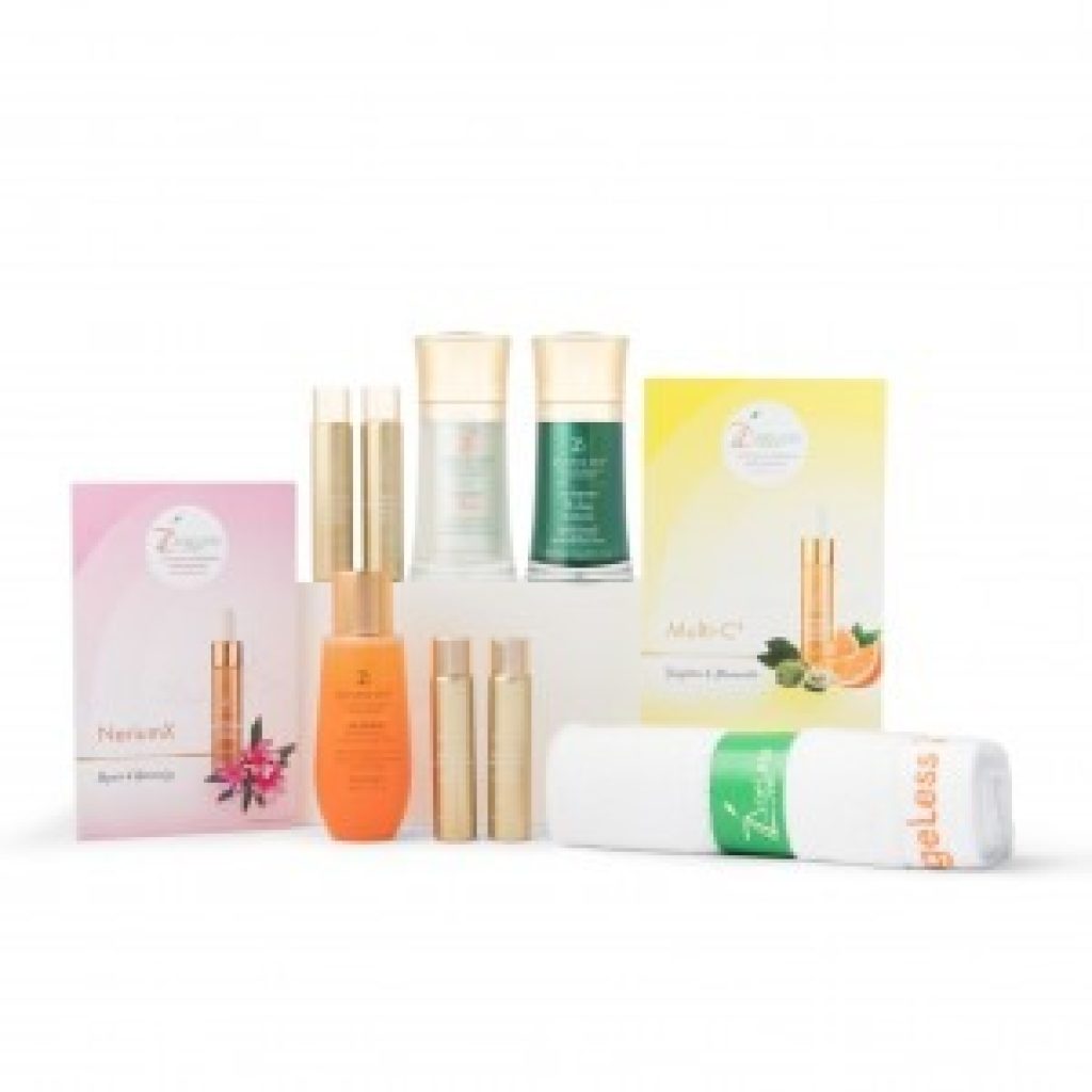 Brighten and balance: a lightweight serum for shine control