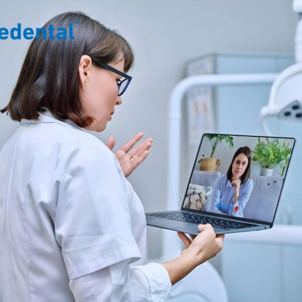 Real-time dental advice from a licensed professional