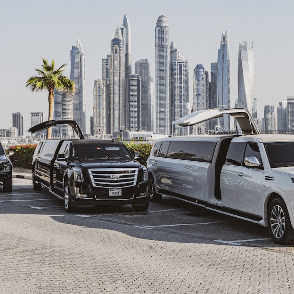 Add a splash of glamour to your event with our stylish pink limo rental Add a splash of glamour to your event with our stylish pink limo rental