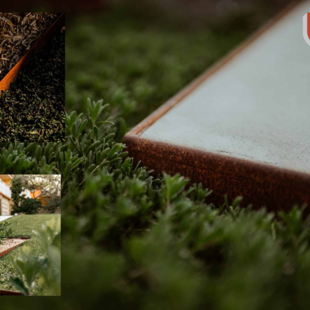 Durable Weathered Steel Borders for Beautiful Garden Edges